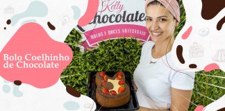 Bolo de Chocolate molhadinho e fofinho