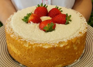 Bolo Piscininha de Leite Ninho Cremoso incrível e fácil de fazer (Bolo Ballerine)