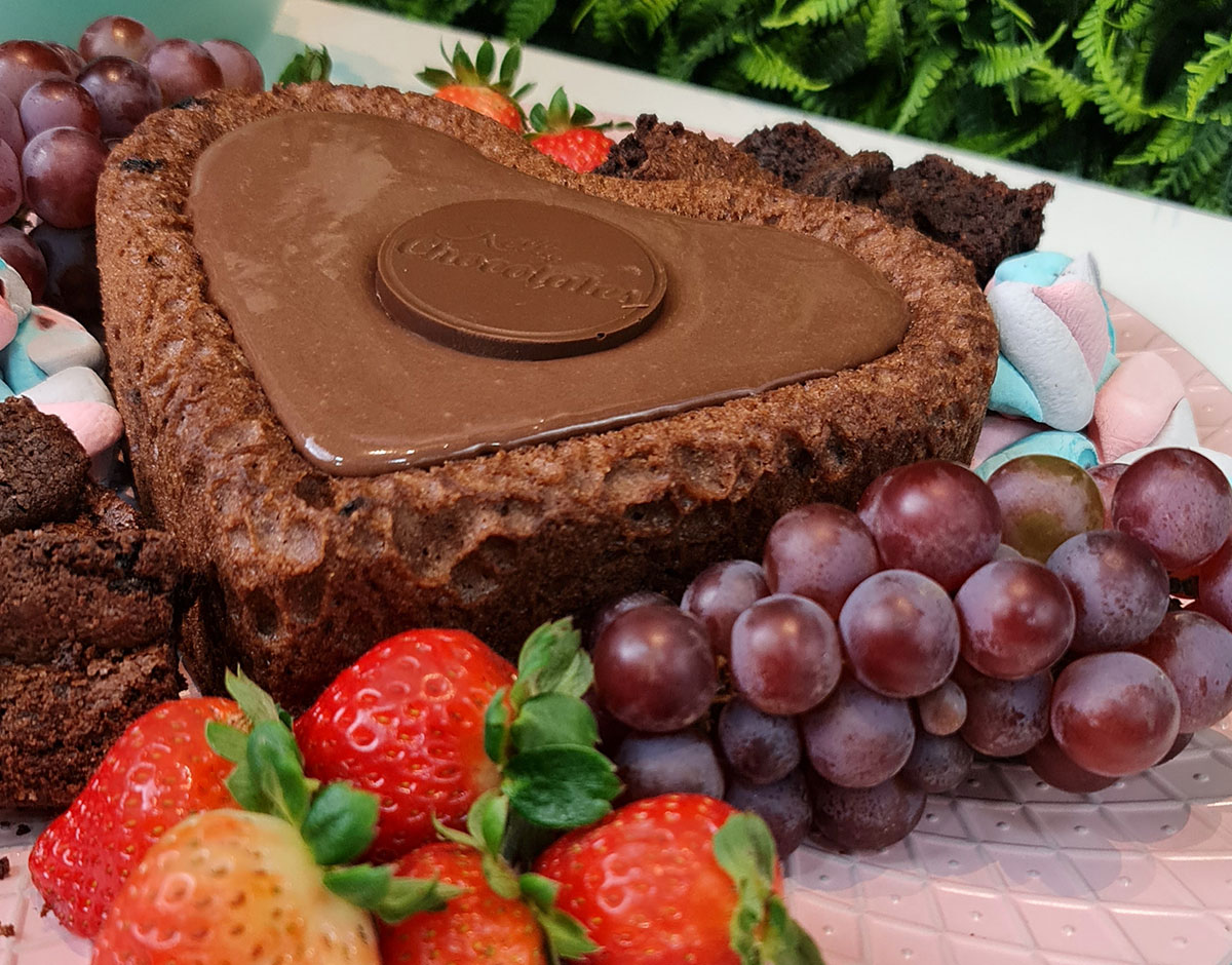 Comprometido Qué Misterioso Bolo fondue de chocolate super fácil de fazer (Bolo Ballerine) - Kelly  Chocolates