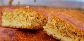 Aprenda a fazer Bolo de milho verde de latinha cremoso de liquidificador