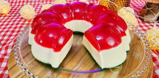 Pudim de Gelatina para o Natal | Sobremesa Simples Pudim de Gelatina para o Natal | Sobremesa Simples