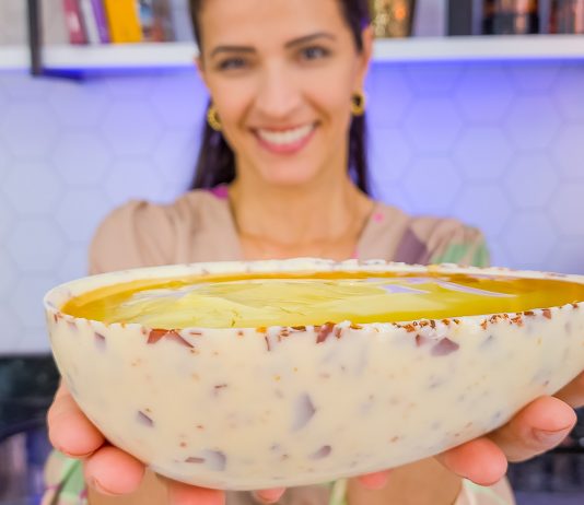 Ovo pudim de leite condensado: a sobremesa perfeita para a Páscoa Ovo pudim de leite condensado a sobremesa perfeita para a Páscoa