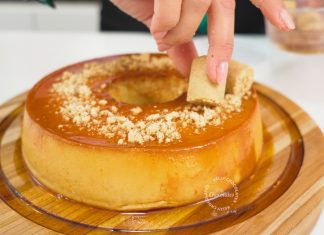 Pudim de Paçoca: Receita rápida e deliciosa em apenas 10 minutinhos 🍮 Pudim de Paçoca Receita rápida e deliciosa em apenas 10 minutinhos