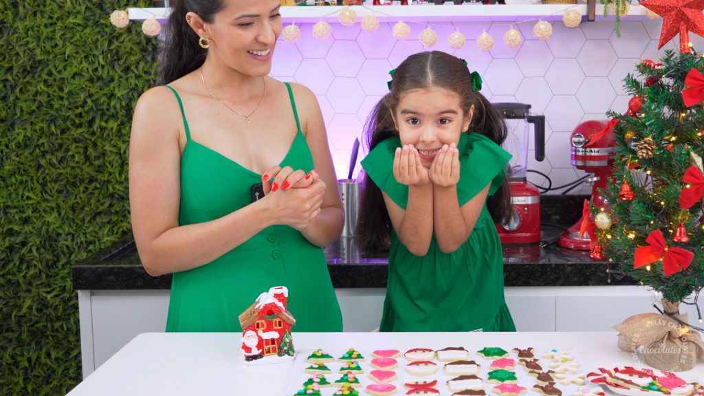 Biscoitos Decorados para o Natal
