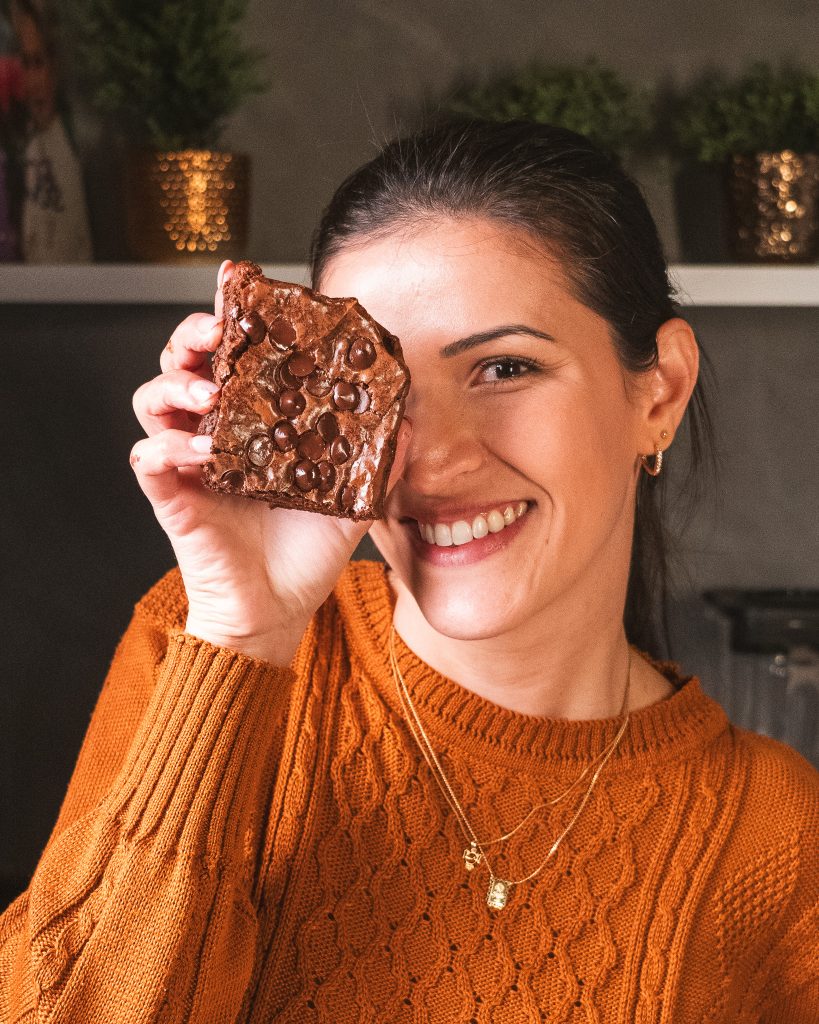 receita de brownie com café