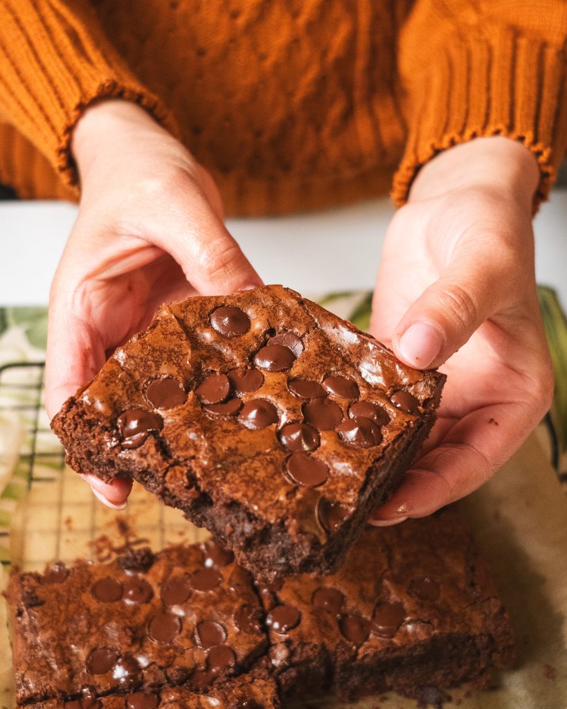 receita de brownie com café